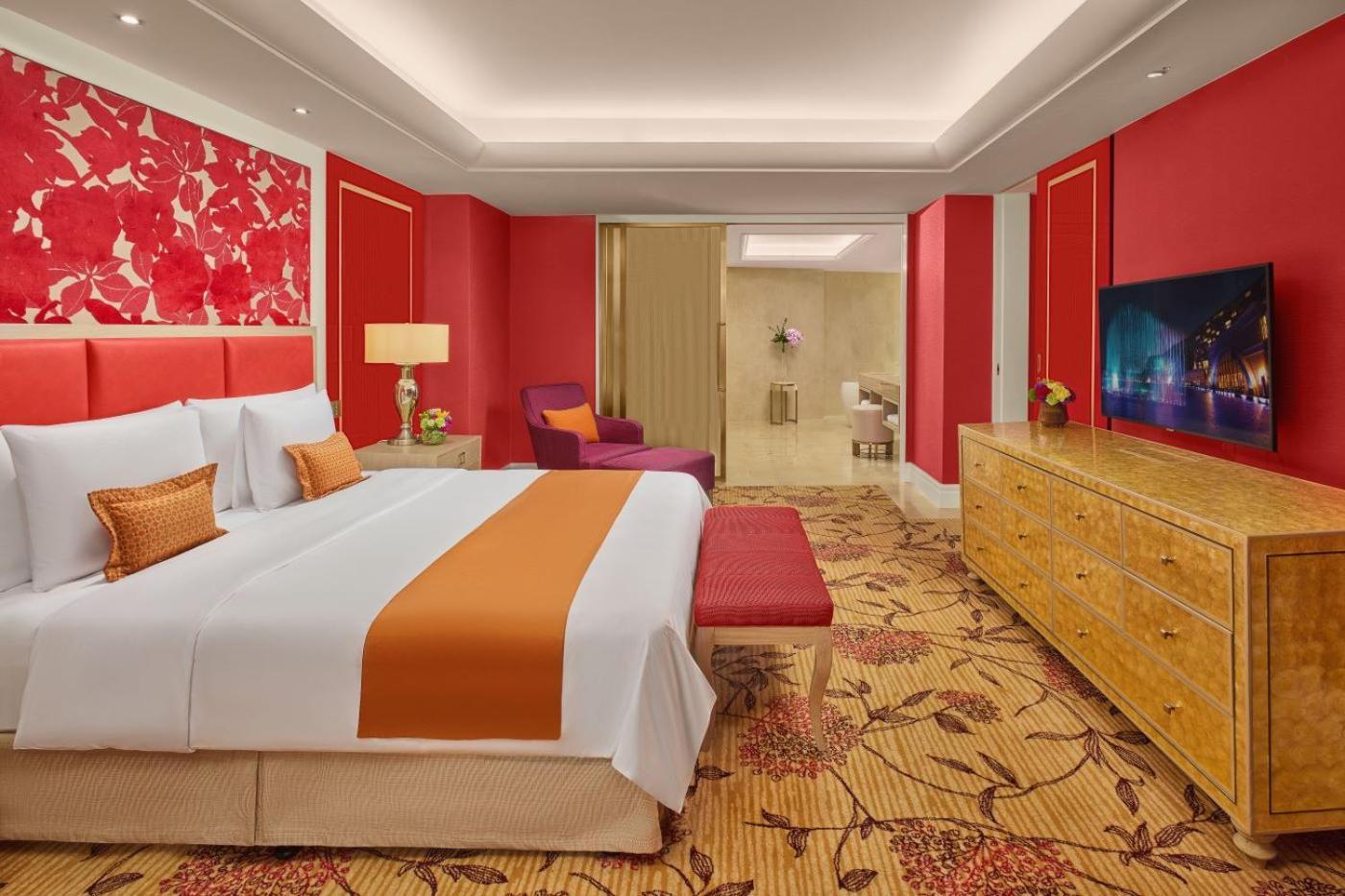 Hotel Okada Manila à Pasay Extérieur photo A guest room at the MGM Grand Hotel